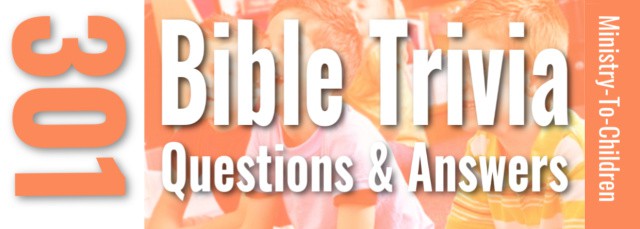 Bible Trivia questions for Kids - Biblical Quiz review game 