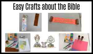craft ideas about the bible, scripture, gods word