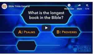 bible trivia quiz game