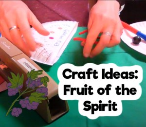 fruit of the spirit sunday school craft activities for kids