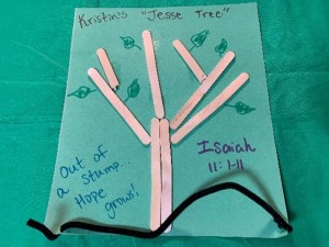 Jesus is the Righteous Branch of Jesse - Isaiah 11 Sunday School Craft for Kids Church