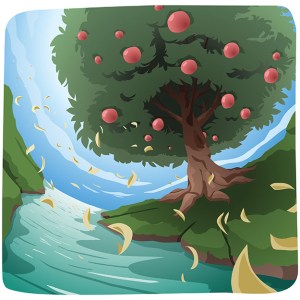 Use this free Sunday School Lesson when teaching about "Trees by Living Water" from Psalm 1 and Jeremiah 17:5-10 in your children's ministry or kids church.